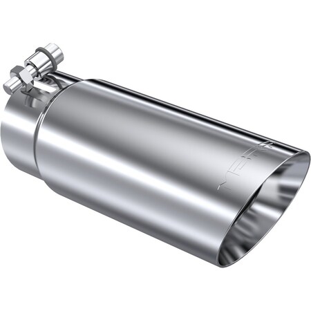 Mbrp UNIVERSAL TIP, 31/2IN O.D. DUAL WALL ANGLED END 3IN INLET 12IN LENGTH T5114